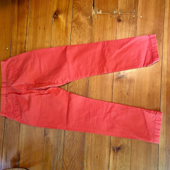 J. crew Men’s chinos. orange, size 30x32 - Picture 2 of 7